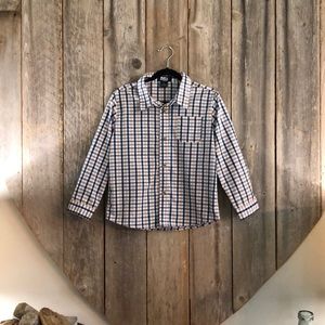 Boy’s plaid button down